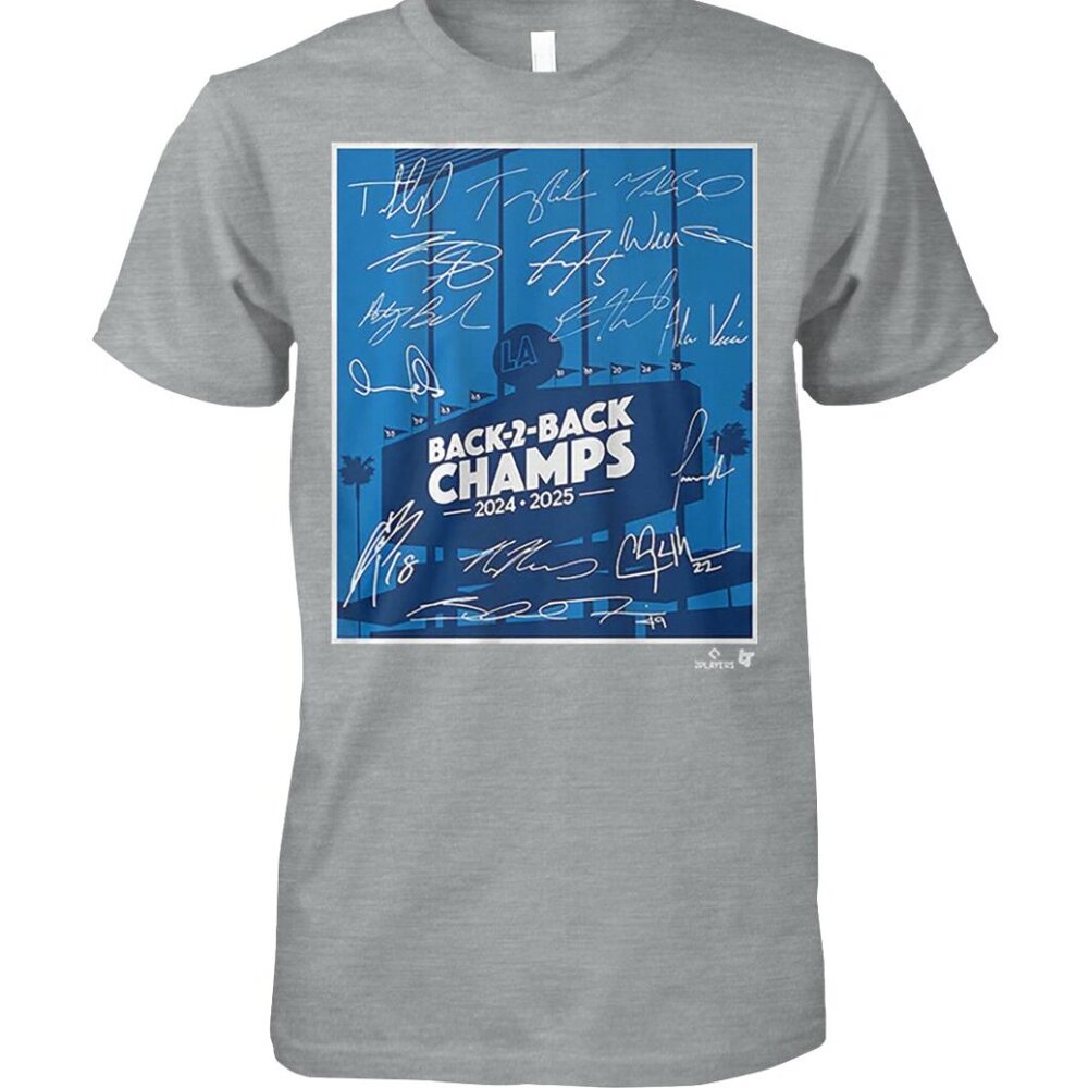Baseball Back to Back Champs T Shirt 166